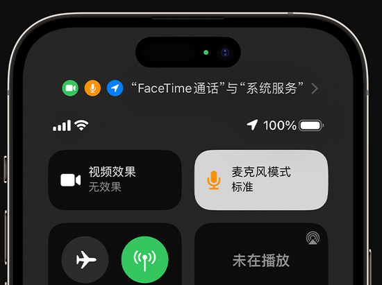 崖城镇苹果授权维修网点分享iPhone在通话时让你的声音更清晰 