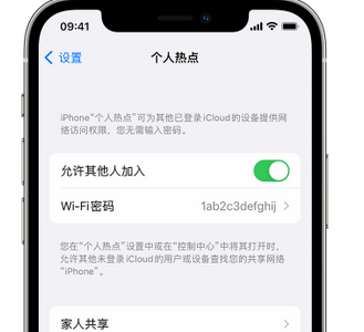 崖城镇apple服务站点分享iPhone上个人热点丢失了怎么办 